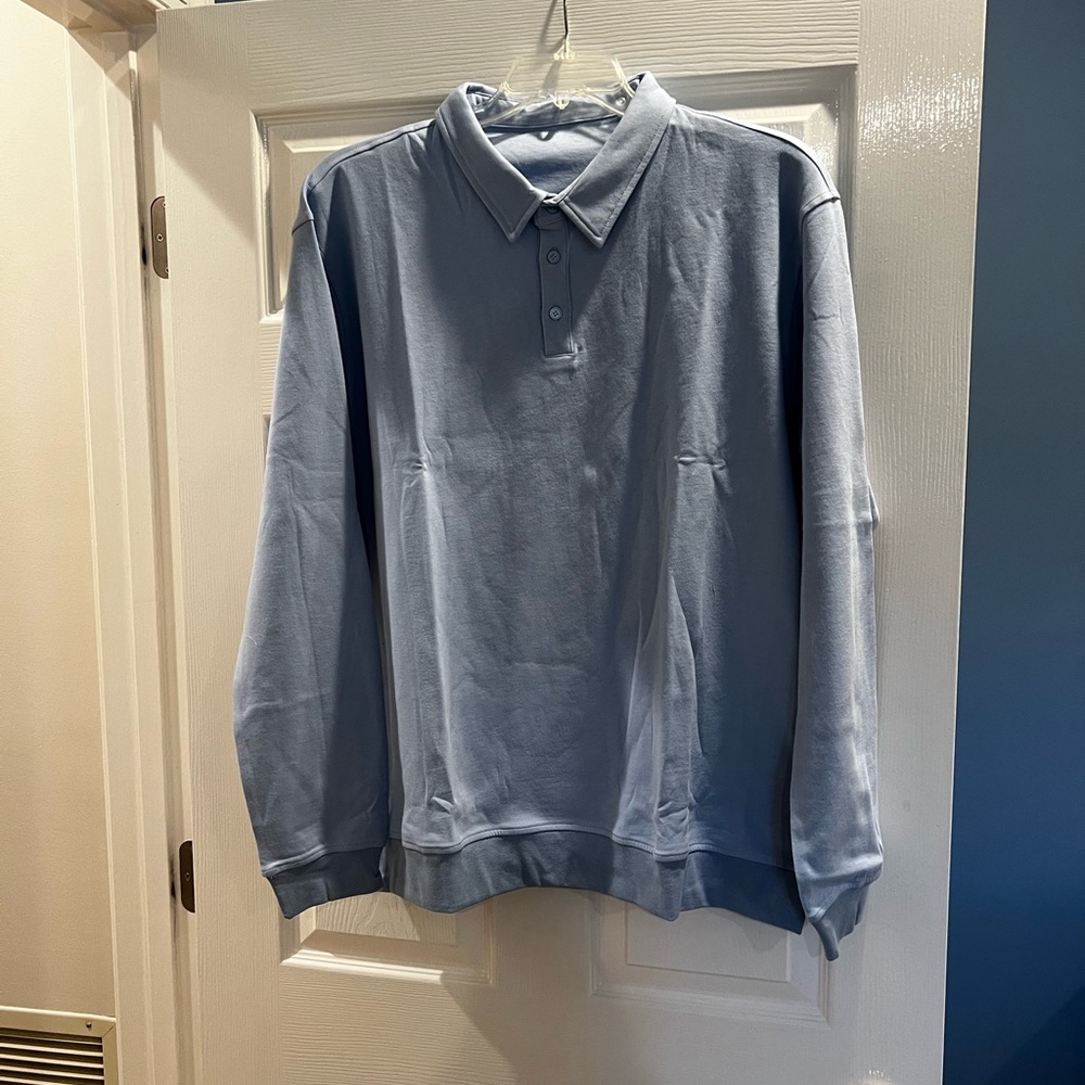 Classic Blue Men's Polo Shirt